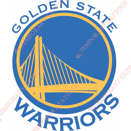 Golden State Warriors Customize Temporary Tattoos Stickers NO.1007